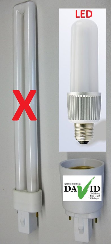 Projekt "Gl&uuml;hbirnen! Auswechseln ?!"