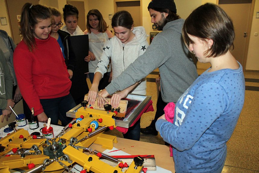 Viktor Sobek in der &Ouml;stertalschule