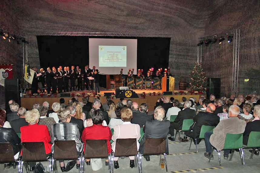 Bergmannsverein feiert stimmungsvoll Jubil&auml;um