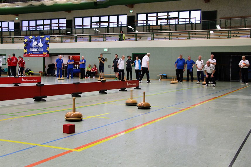 Der Th&uuml;ringenpokal im Bosseln ist wieder in Sondershausen