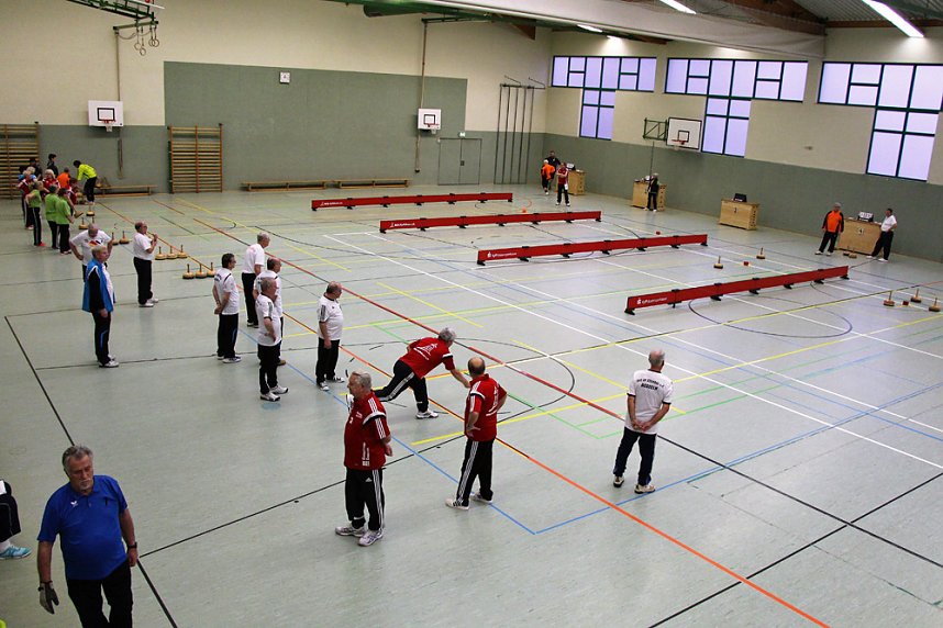 Der Th&uuml;ringenpokal im Bosseln ist wieder in Sondershausen