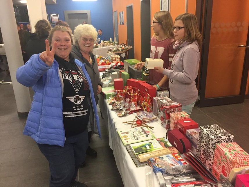 In Bad Frankenhausen steppte Weihnachtsmann