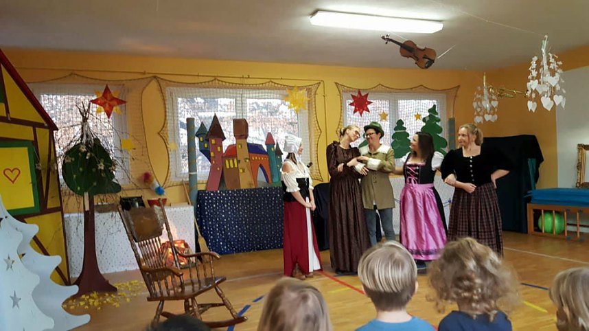 Weihnachts&uuml;berraschung in Kita