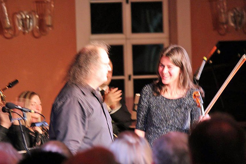 Stehende Ovationen im Achteckhaus