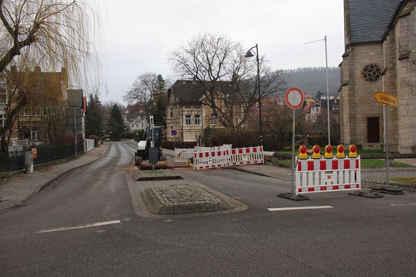 Vollsperrung Schillerstra&szlig;e