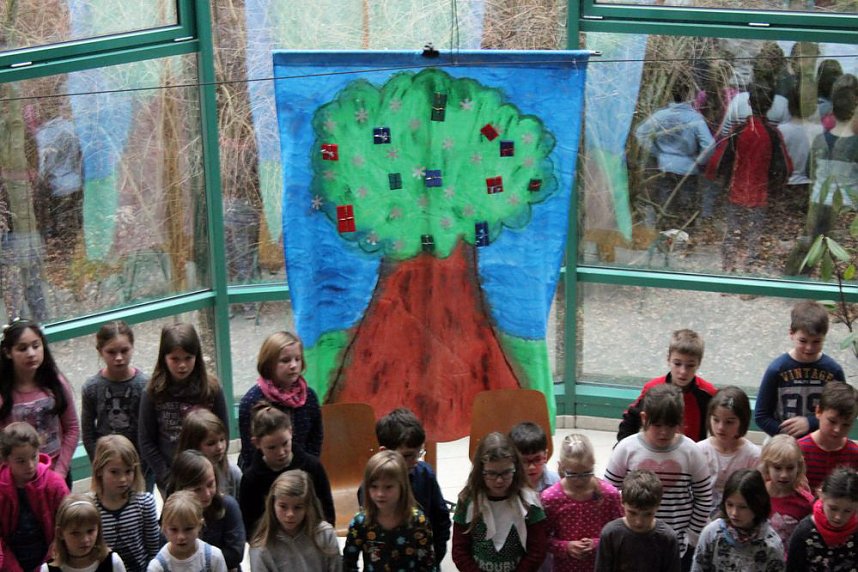 Weihnachtslieder in der Talstra&szlig;e