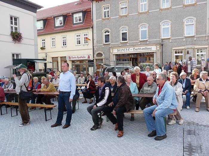 Feierliche &Uuml;bergabe Markt Bad Frankenhausen