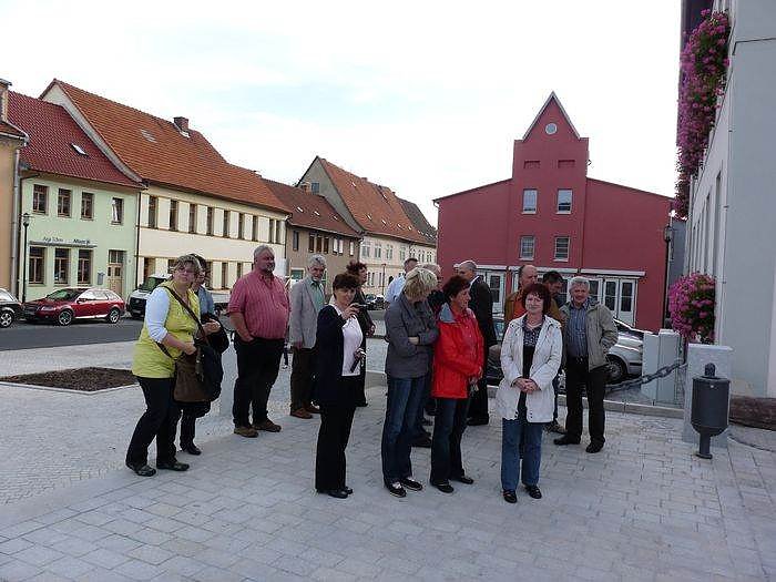 Feierliche &Uuml;bergabe Markt Bad Frankenhausen