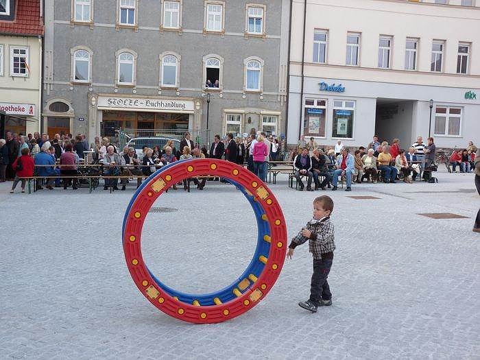 Feierliche &Uuml;bergabe Markt Bad Frankenhausen