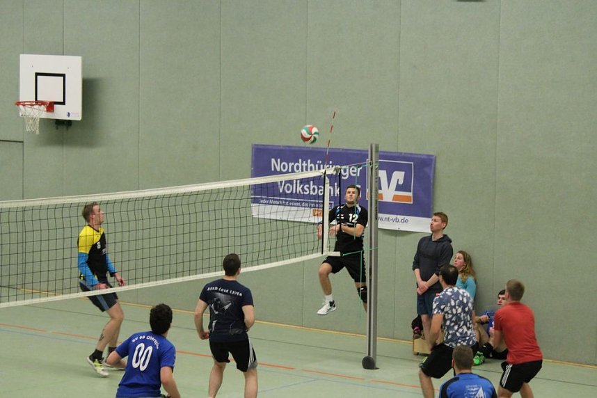 Volleyballturnier mit Rekordbeteiligung gestartet