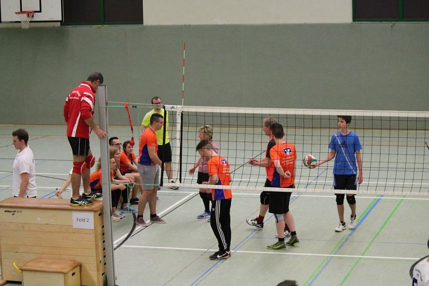 Volleyballturnier mit Rekordbeteiligung gestartet