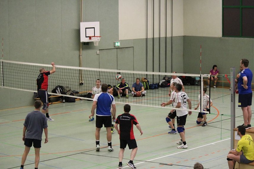 Volleyballturnier mit Rekordbeteiligung gestartet
