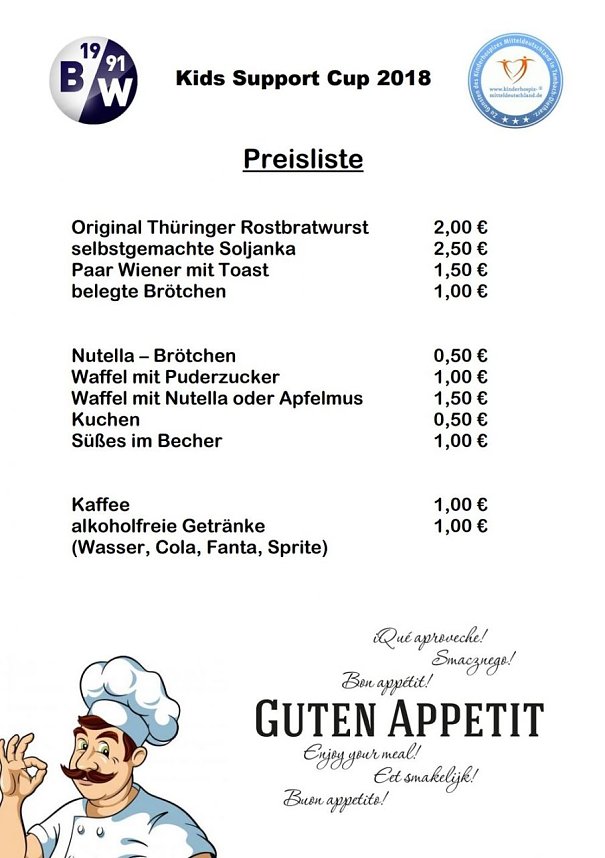 Kids Support Cup 2018