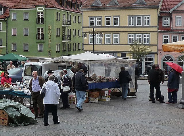 Tr&ouml;delmarkt Herbst in Sondershausen