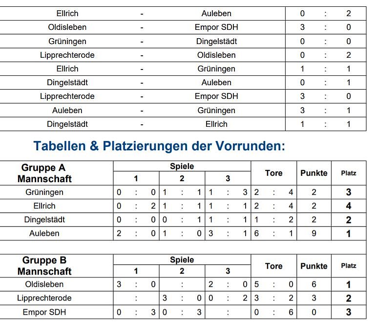Aulebens Damen neuer Futsal Meister