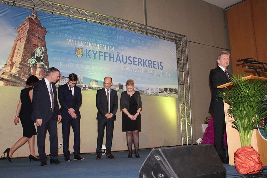 Bei Neujahrsempfang geehrt