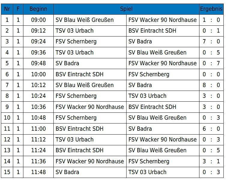 Hallencup des BSV Eintracht der G- Junioren