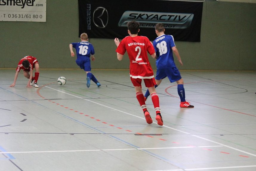 Stark besetzter 5. Allianz-Hallencup begonnen