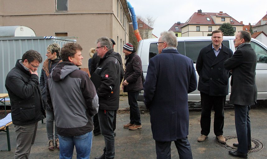 Baustart am Franzberg