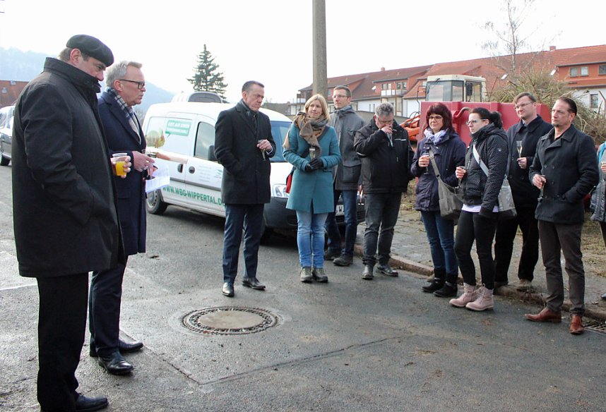 Baustart am Franzberg