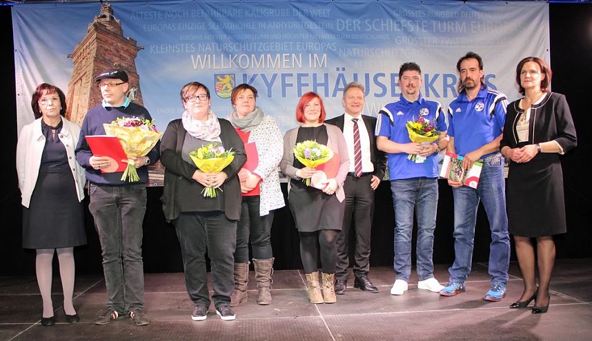 Verleihung der Kyffh&auml;user Ehrenamtspreise