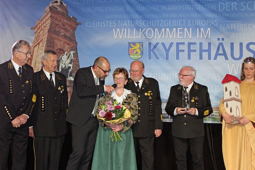 Verleihung der Kyffh&auml;user Ehrenamtspreise