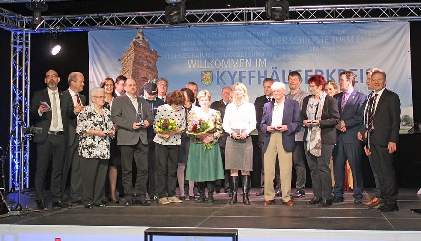 Verleihung der Kyffh&auml;user Ehrenamtspreise