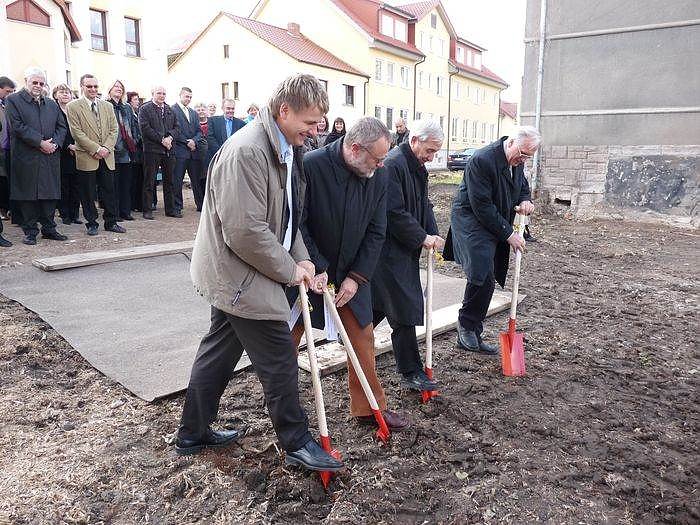 Spatenstich Tagesklinik Bad Frankenhausen