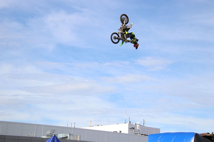 Motorradmesse in Erfurt