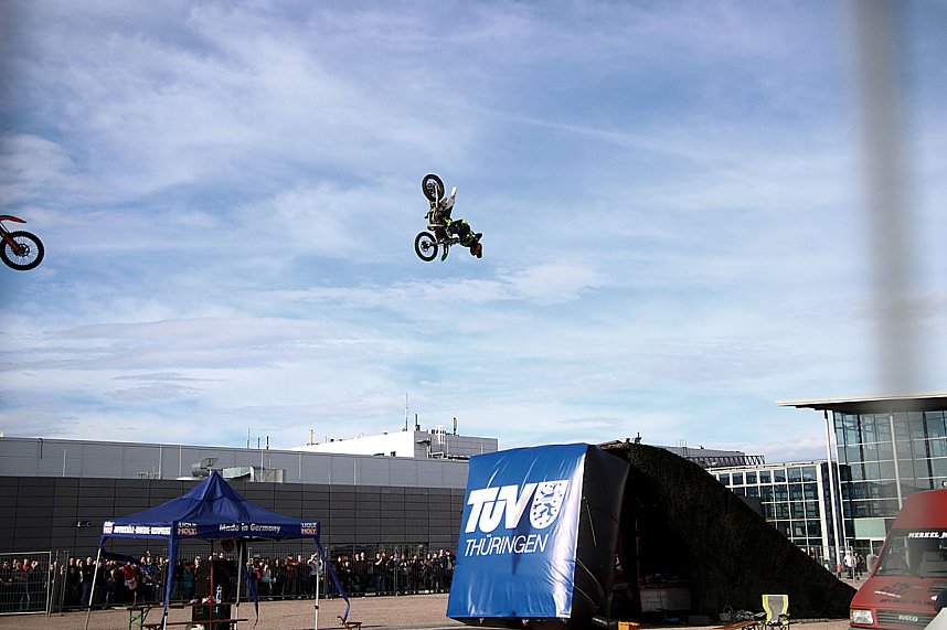 Motorradmesse in Erfurt