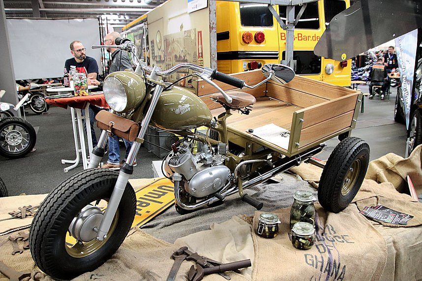 Motorradmesse in Erfurt