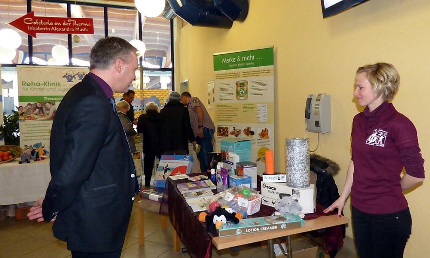Gesundheitstag in der Therme gut besucht
