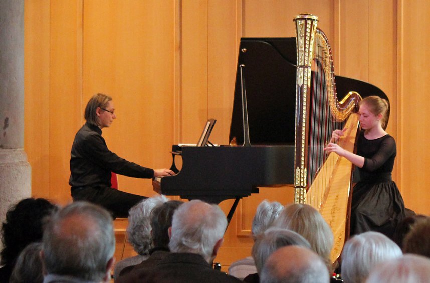 Harfenkl&auml;nge im Marstall