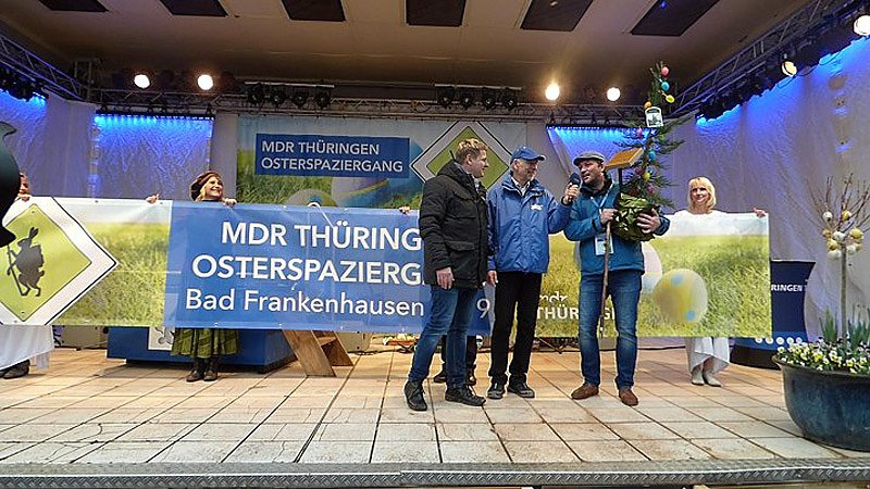 Fotoimpressionen vom MDR- Osterspaziergang in Bad Tabarz