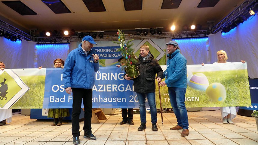 Fotoimpressionen vom MDR- Osterspaziergang in Bad Tabarz