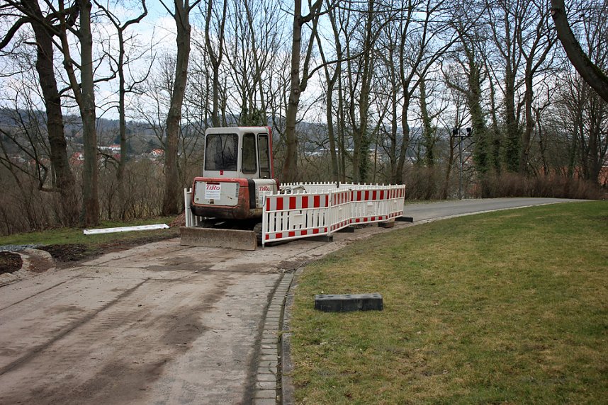 Bauma&szlig;nahme Fernw&auml;rmetrasse