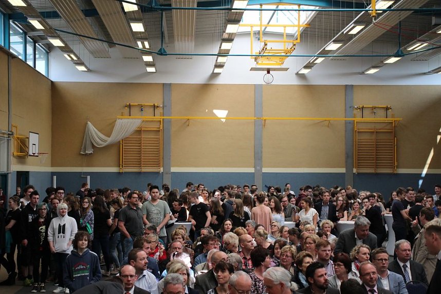 Feierliches Richtfest am Kyffh&auml;usergymnasium