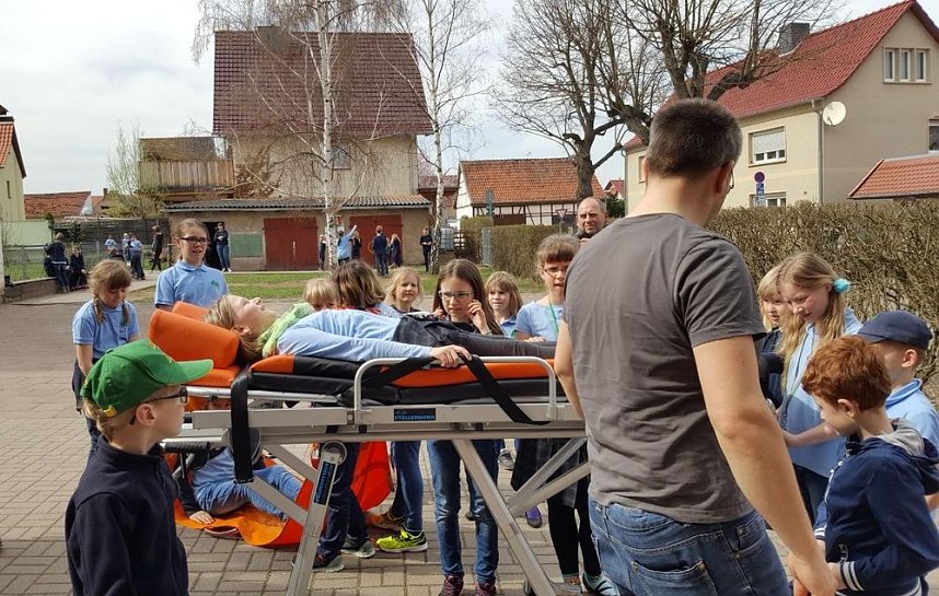 Neue Jugendrotkreuzgruppe an der IBKM Schule in Sondershausen�.