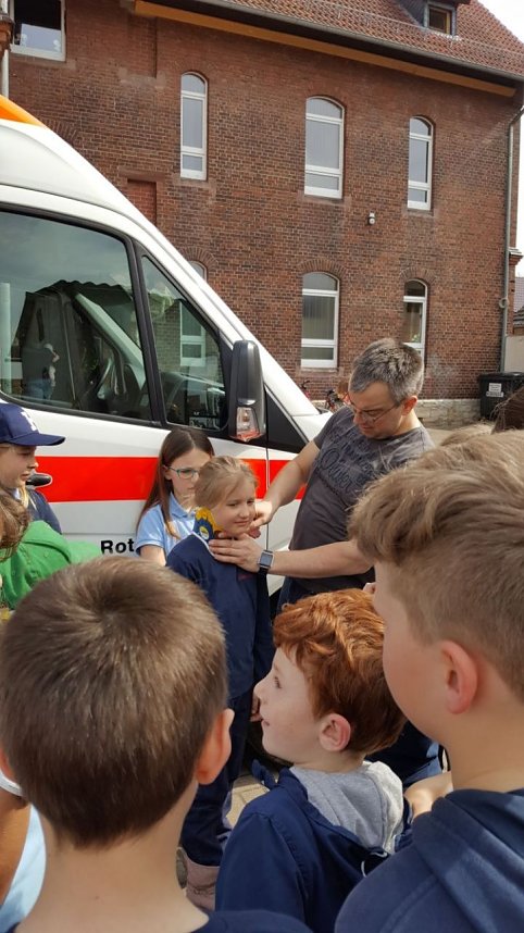 Neue Jugendrotkreuzgruppe an der IBKM Schule in Sondershausen�.