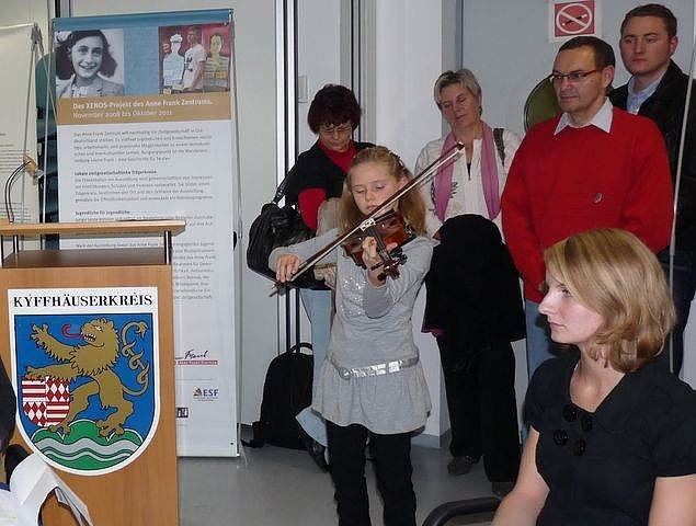Ausstellungser&ouml;ffnung Anne Frank Sondershausen