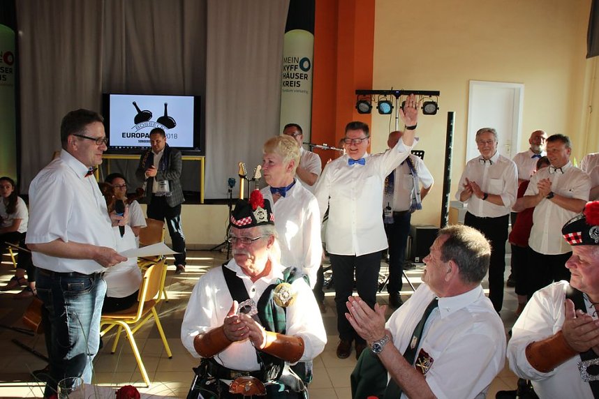 1. Europacup im Bosseln feierlich er&ouml;ffnet