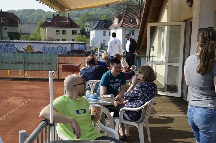 Erfolgreich Tennis pr&auml;sentiert