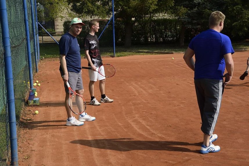 Erfolgreich Tennis pr&auml;sentiert