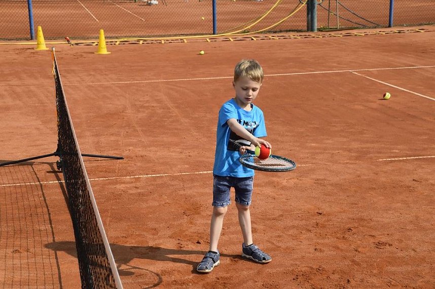 Erfolgreich Tennis pr&auml;sentiert