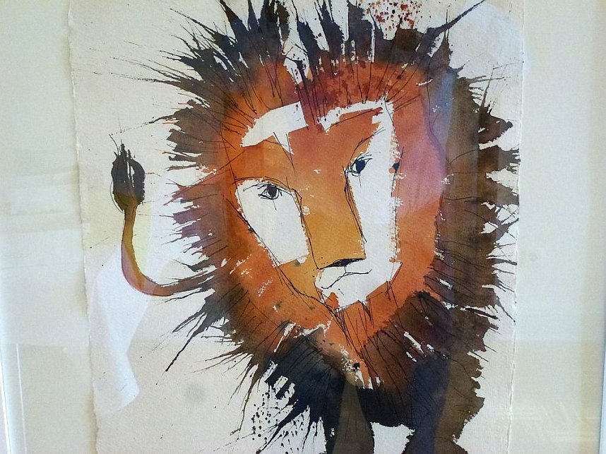 Ausstellung Aquarelle von Jens Wolf