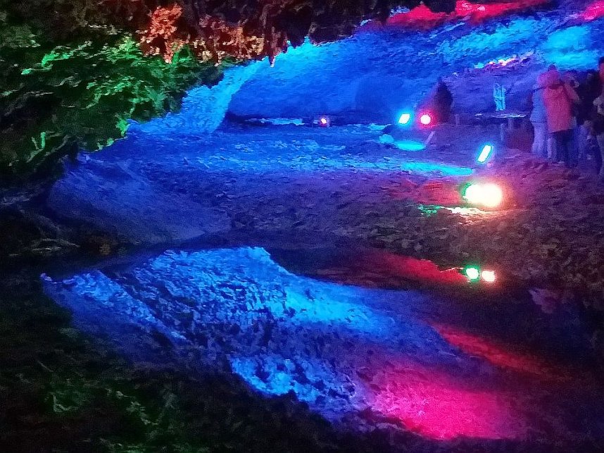 Lichterwelten in der Barbarossah&ouml;hle