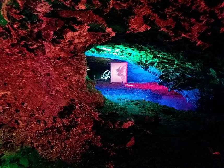 Lichterwelten in der Barbarossah&ouml;hle