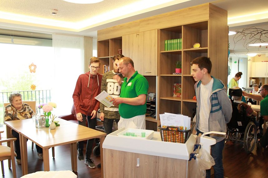 Im Pflegeberuf geschnuppert