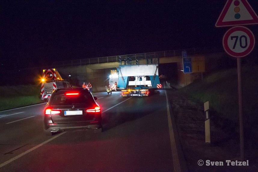 Erster Transport war unterwegs