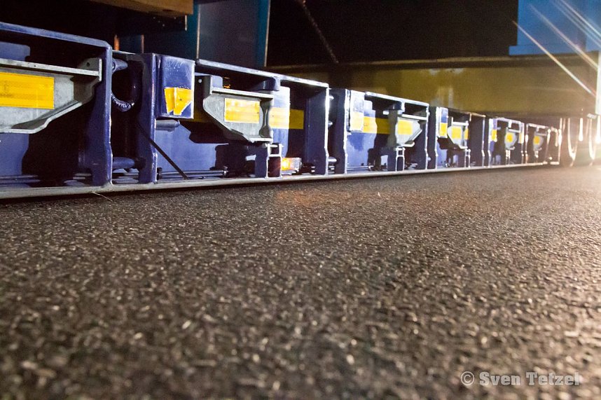 Erster Transport war unterwegs